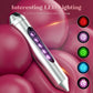 Vibrador Bala LED GlowSync 10 Modos Recargable Resistente al Agua