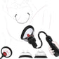 BlissPump Electric Pussy Pump with BDSM Nipple Clamps