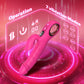 Vibrador LuxeWave LCD para conejito, 7 modos, carga magnética