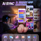 VantaCore AI Sync Masturbador Masculino con Control de Voz por Aplicación