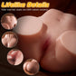 Torso de Muñeca Sexual Realista TitanGrip 35LB | Doble Canal Profundo