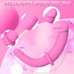 Velora Double Ended Strap-On Dildo Pink