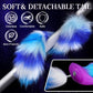 TentacleTail Tapered Silicone Fox Tail Butt Plug Large 5.1"