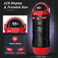 Bomba vibratoria para pene PulseForge Stroker con 2 fundas