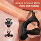 Anillo vibrador para pene con control por aplicación BallSync y ajuste para testículos