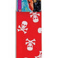 Red Rock Star Skull Bandana