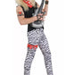 Red Rock Star Skull Bandana
