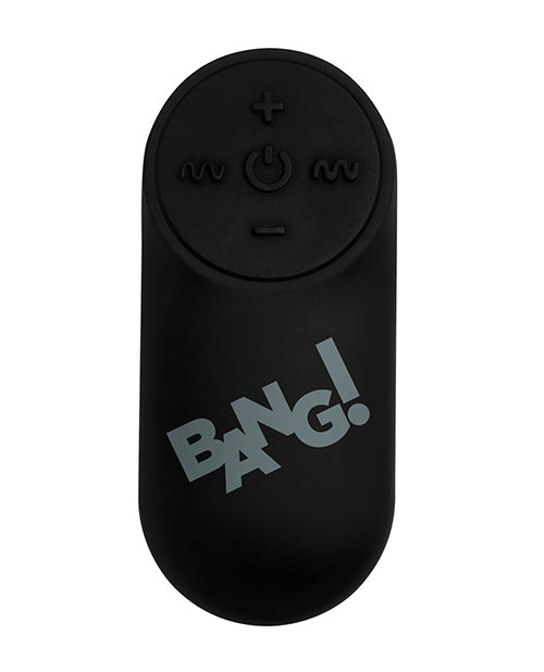 Bang! Bala vibradora control remoto negra