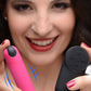 Bang! Bala vibradora con control remoto rosa