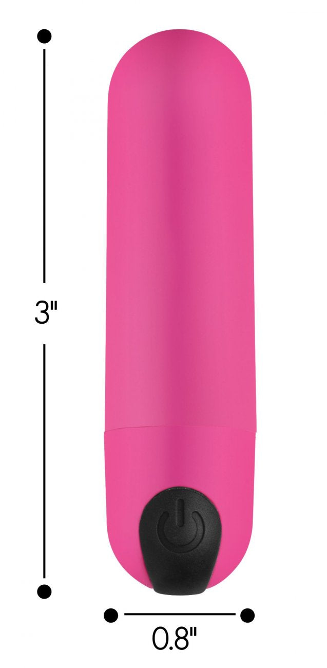 Bang! Bala vibradora con control remoto rosa
