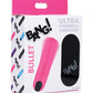 Bang! Bala vibradora con control remoto rosa