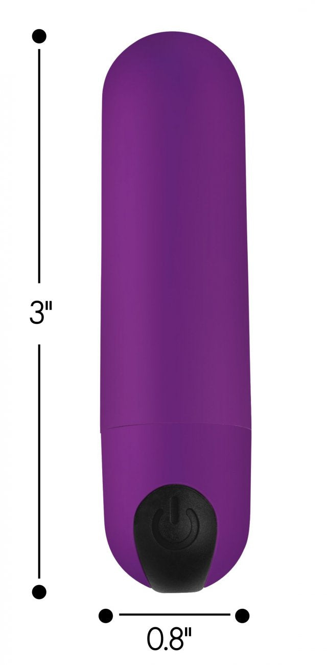 Bang ! Mini-masseur vibrant télécommandé violet