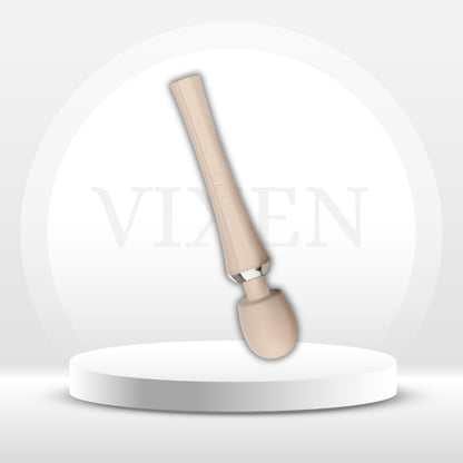 Vibrador de varita inalámbrico BareLuxe con múltiples patrones