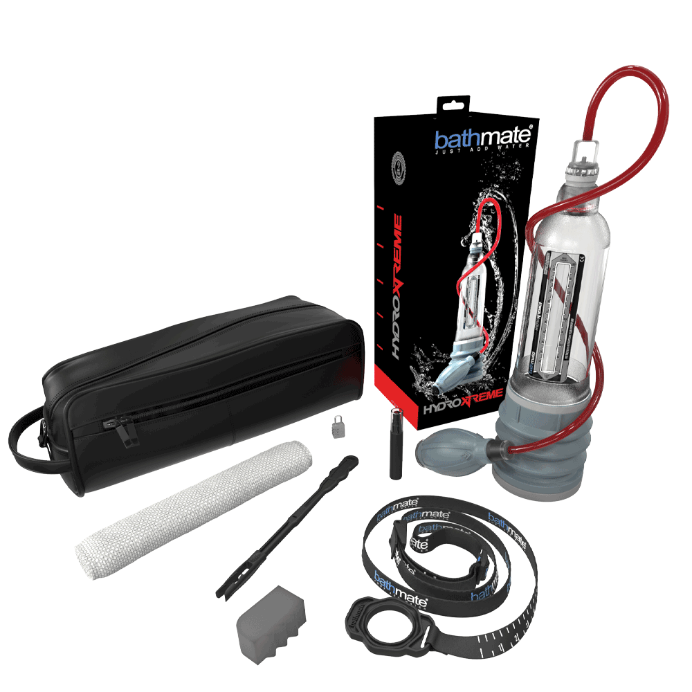 Bomba de pene Bathmate Hydroxtreme 9 - Transparente