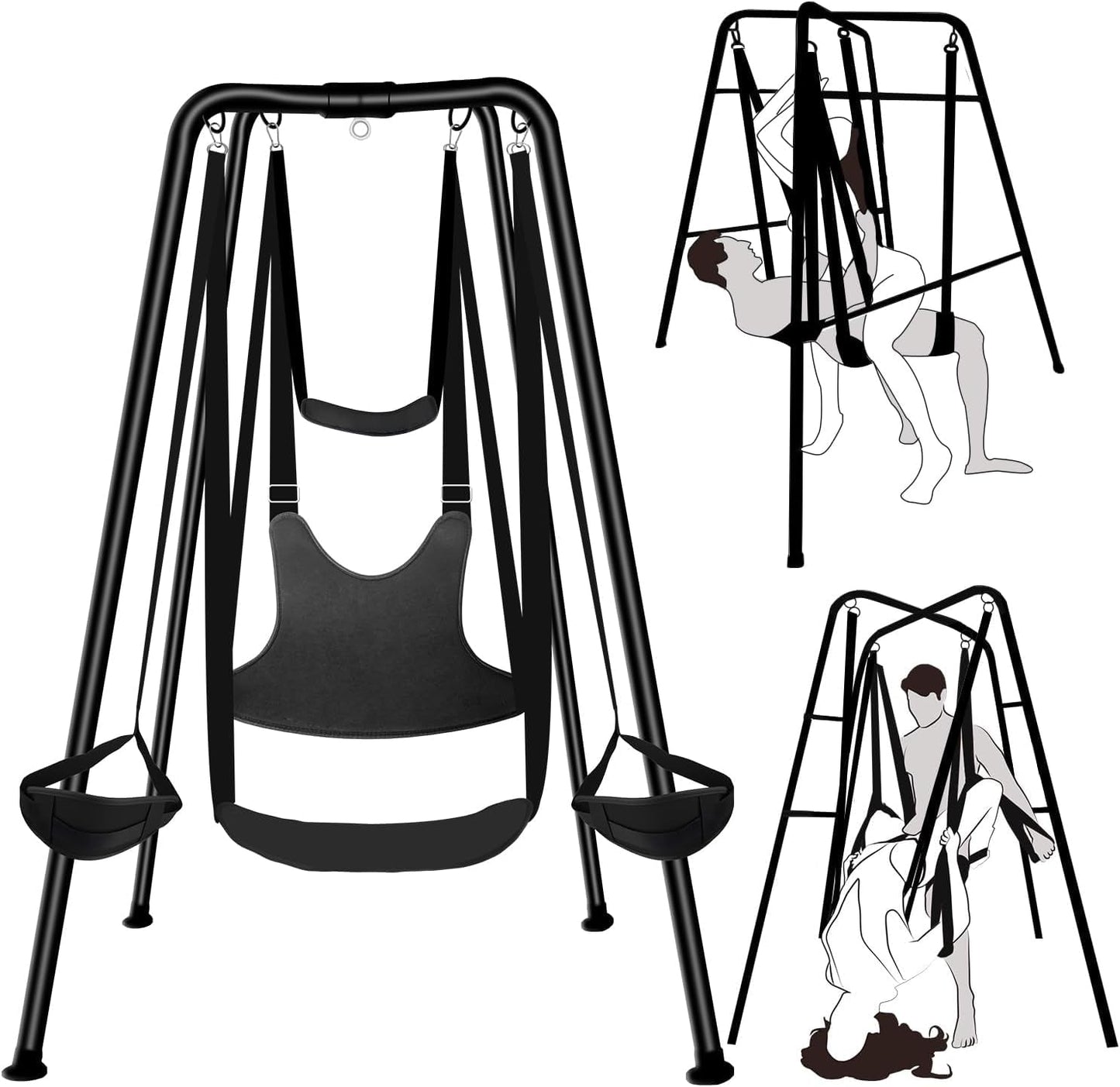 TitanFrame Marco Independiente para Columpio de Sexo 800lb Ajustable