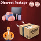 GripCoreX Dual Channel Sex Doll Stroker with Support Ring