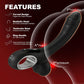 ProSpot Prostate Massager Vibrator 9 Modes One-Key