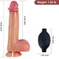 SquirtingFantasy 8.6” Squirting Silicone Dildo with Suction Cup