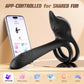 Anillo para el pene NoirPetal estimulador de clítoris de rosa funda para el punto G