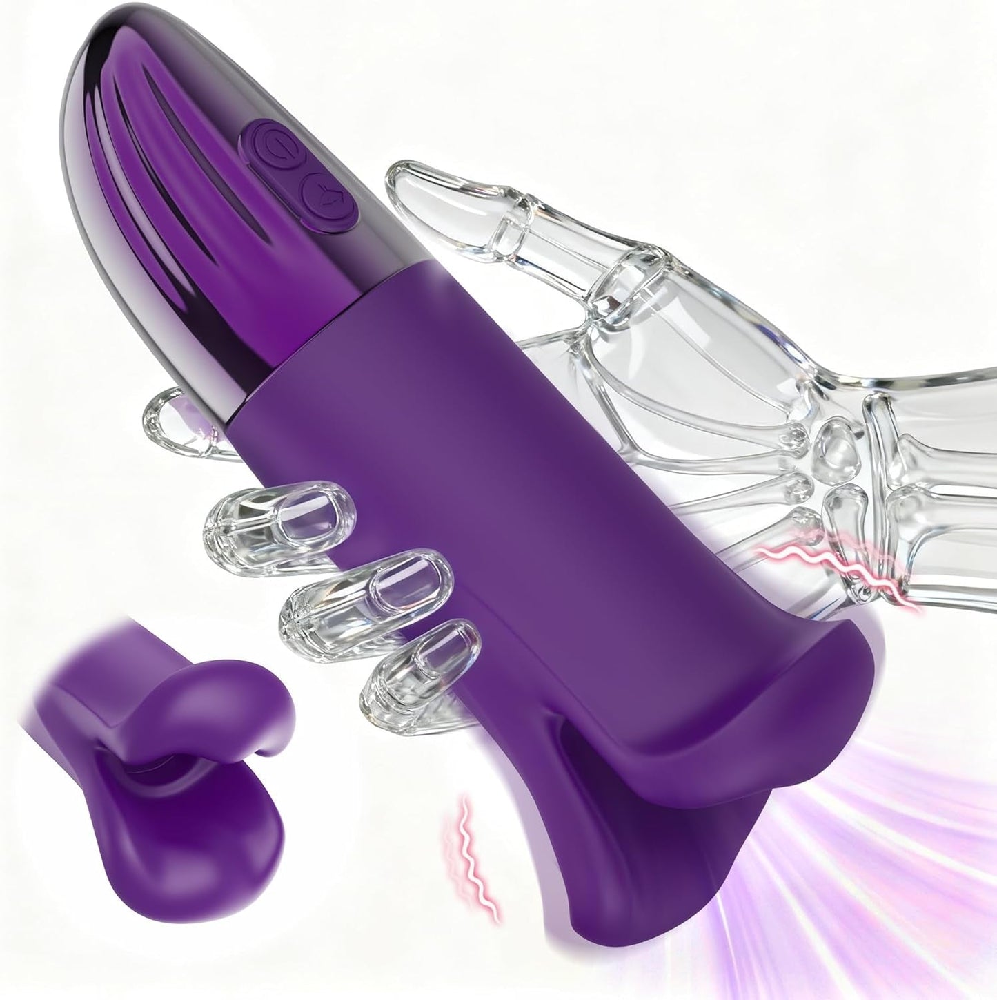 Masturbateur masculin VantaSuction 5 niveaux d'aspiration 10 modes de vibration