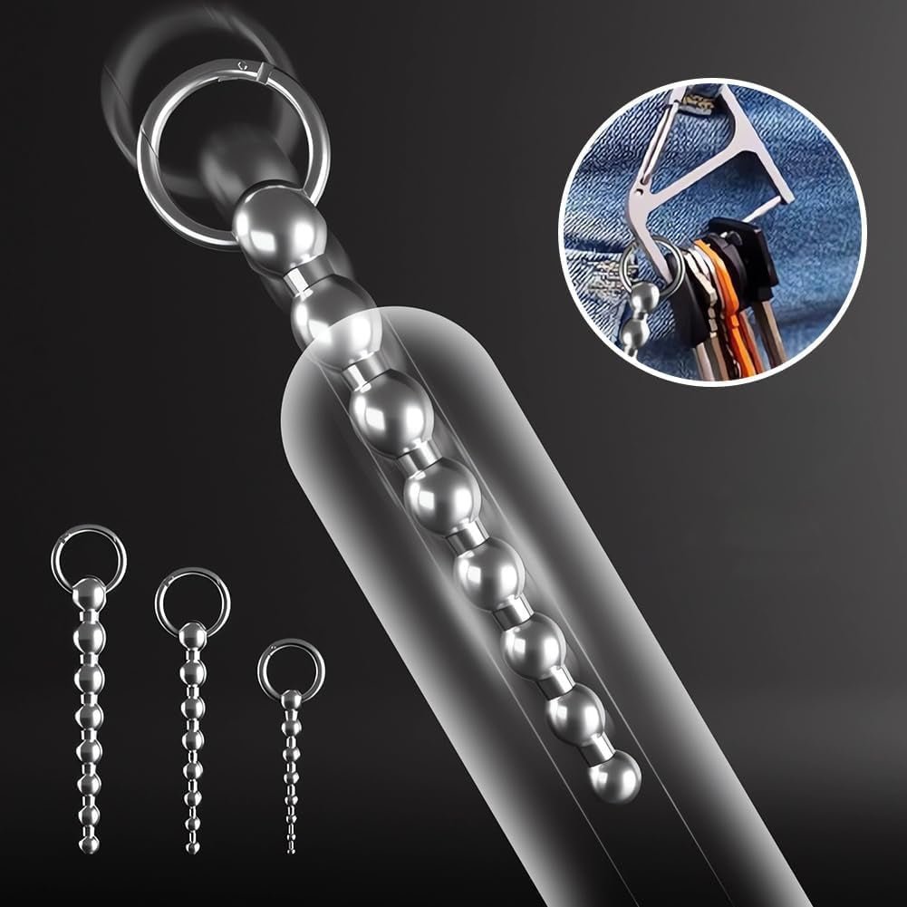 BeadLock Stainless Steel Multi-Bead Urethral Sound