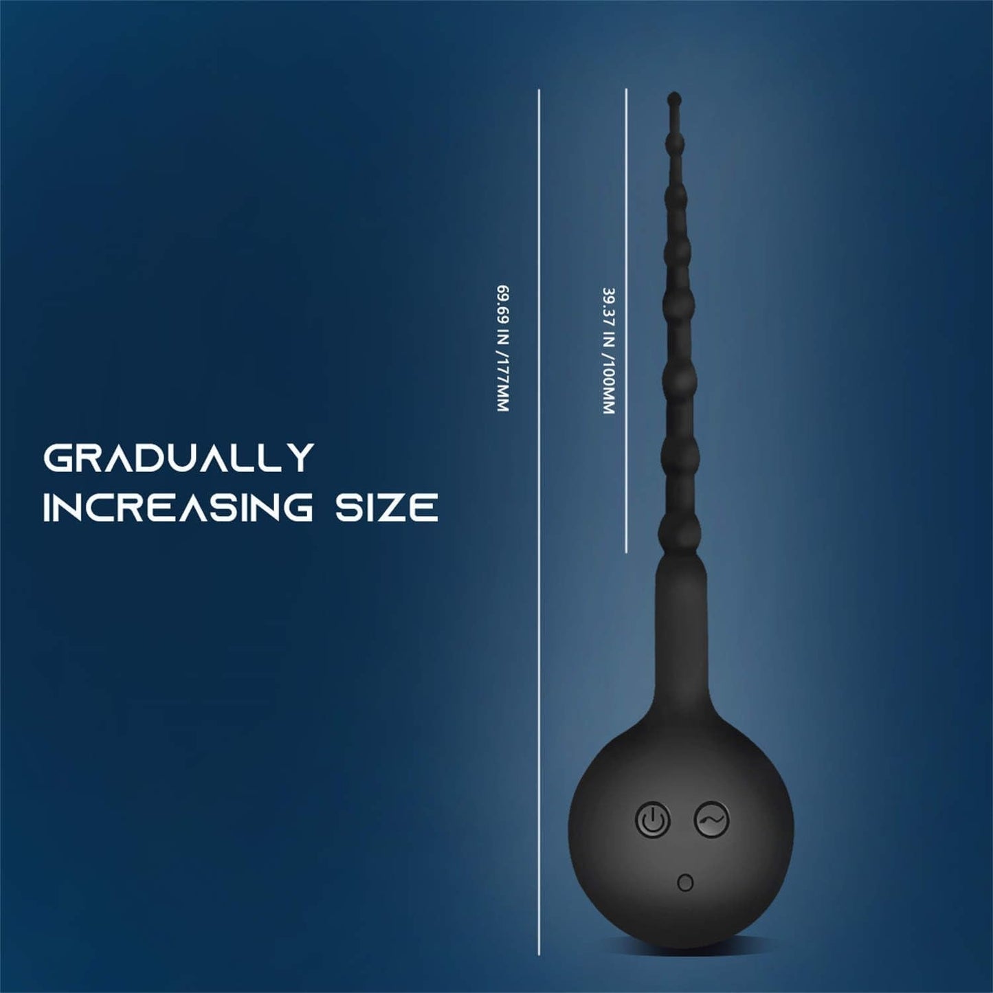 Dilatador de sonda uretral vibratoria BeadPulse