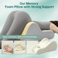 Oreiller cale de position intime beige pour couples