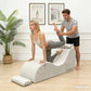 Chaise longue sexual ergonómica curvada premium beige