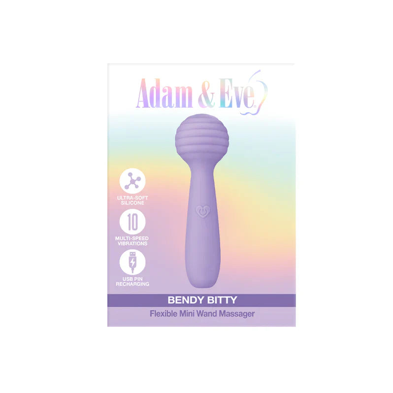 Vibrador de varita flexible Adam & Eve Bendy Bitty