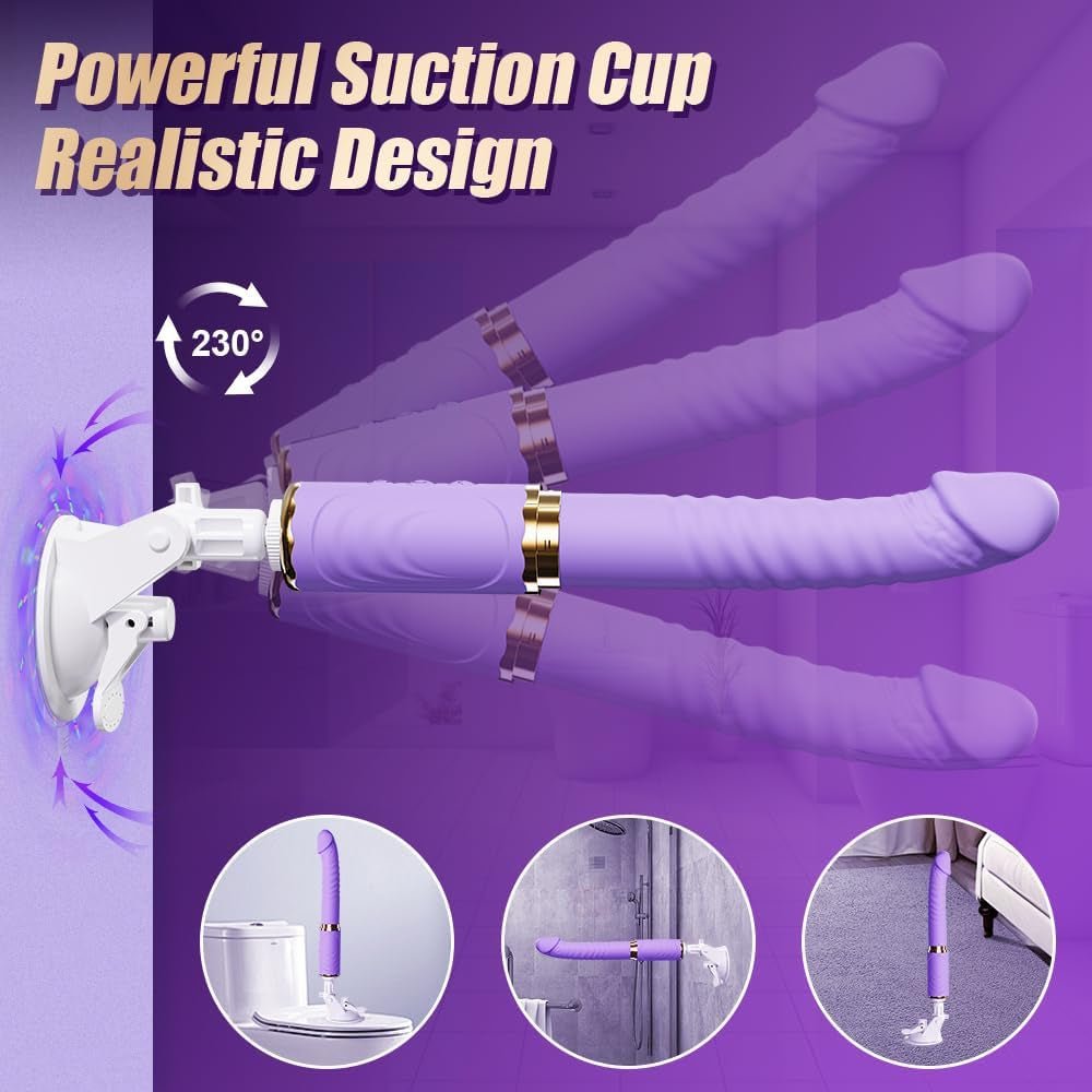 Máquina de dildo de empuje con doble motor DeepGlide