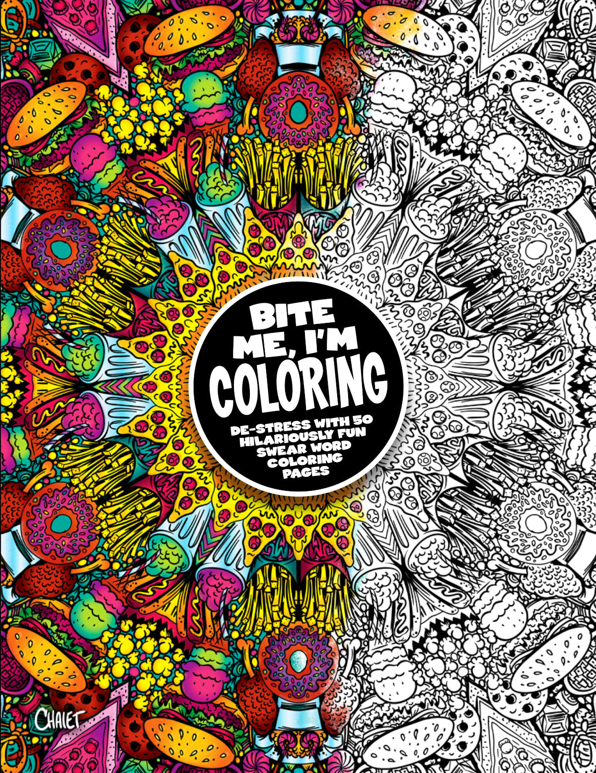 MUÉRDEME, soy un libro para colorear