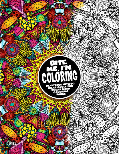 MUÉRDEME, soy un libro para colorear
