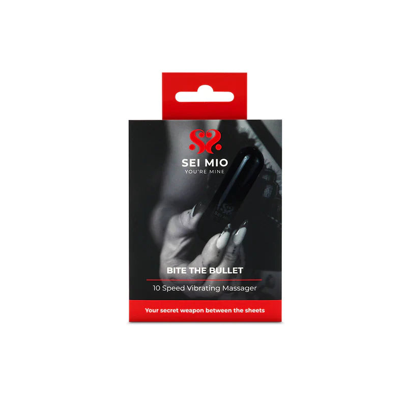 Vibreur balle 10 vitesses SEI MIO Bite The Bullet – Massage clitoridien élégant