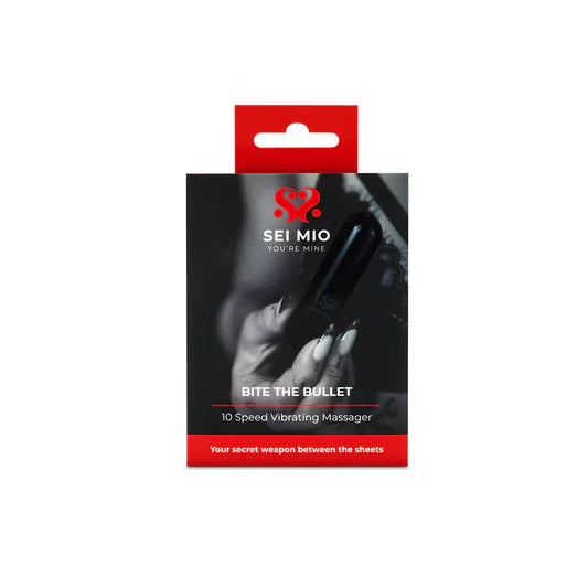 Vibreur balle 10 vitesses SEI MIO Bite The Bullet – Massage clitoridien élégant