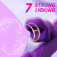 Vibrador dildo de conejo BiteBloom para golpear y lamer