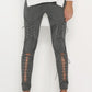 Suede Lace Up Leggings