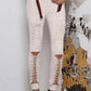 Suede Lace Up Leggings
