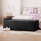 Sillón de salón íntimo ergonómico convertible negro