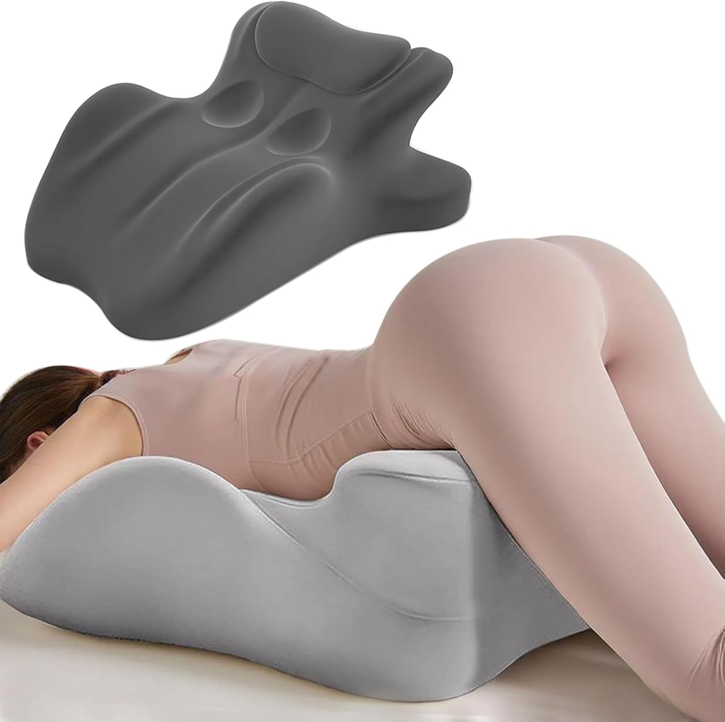 Oreiller de soutien intime pour jambes de couples noirs