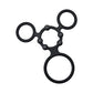Anillo de castidad para hombres cuadruple realzador