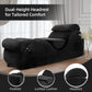 Chaise de sexo premium ergonómica curvada negra