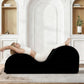 Chaise de sexo premium ergonómica curvada negra