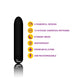 Vibrador Bala Flexible Bombshell