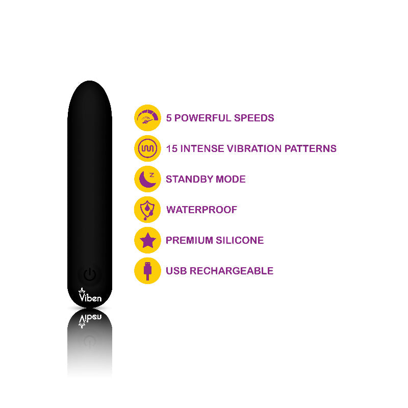 Vibrador Bala Flexible Bombshell