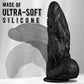 BlackBeast 8" Thick Silicone Fantasy Dildo