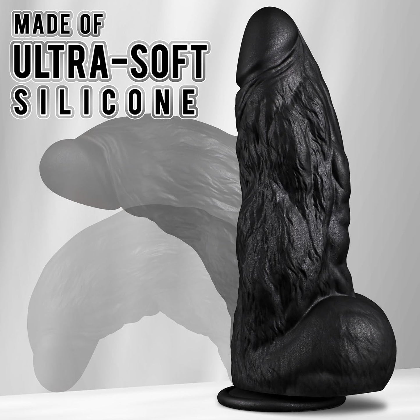 BlackBeast 8" Thick Silicone Fantasy Dildo