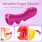 Vibrador de dedo con calor BlissFlare