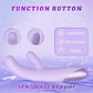 BloomFlex vibrador 3 en 1 para punto G y control por app