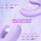 BloomFlex vibrador 3 en 1 para punto G y control por app
