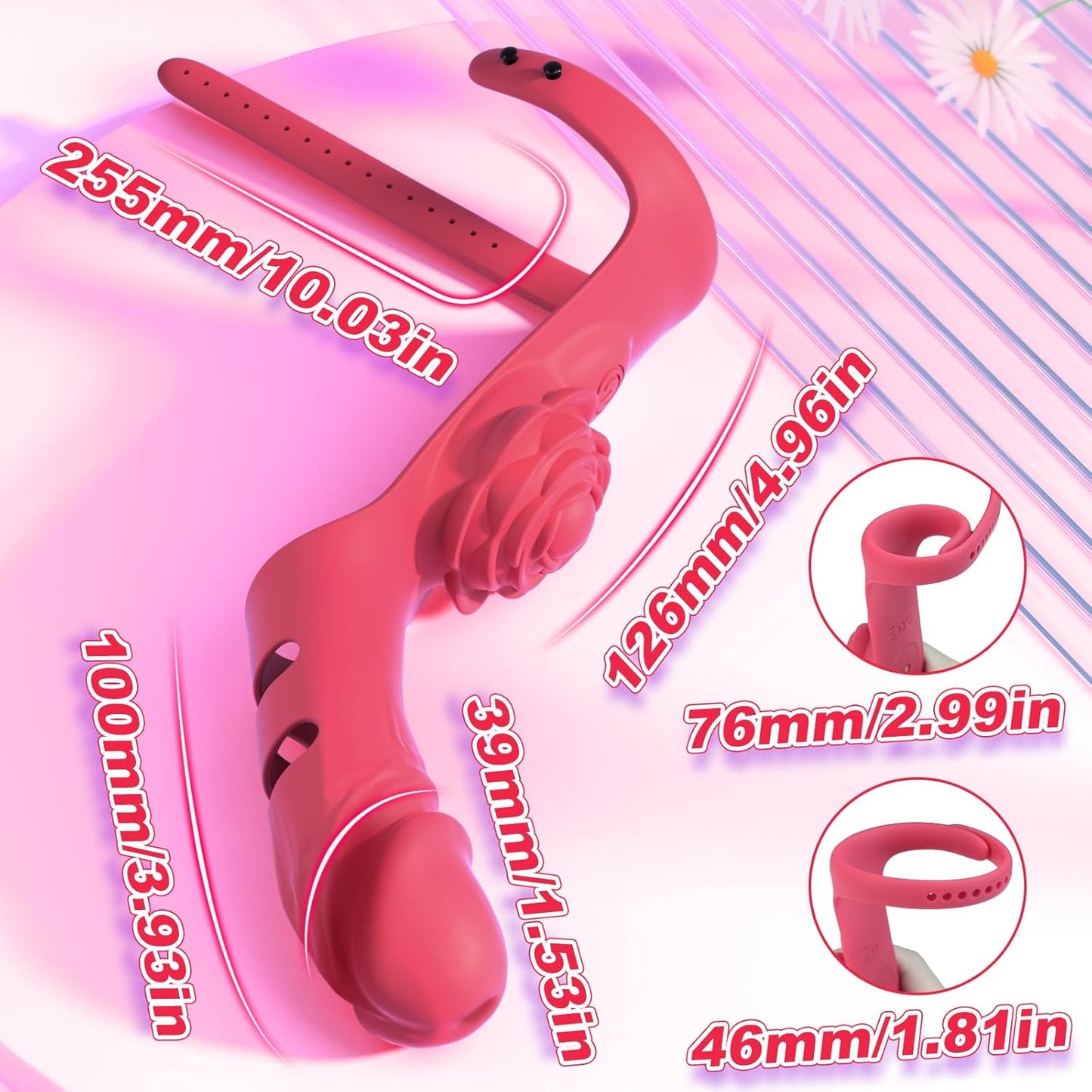 BloomGrip Duo Tease Finger Vibrator